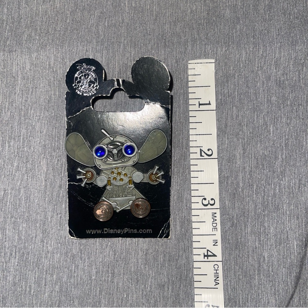 Disney Pin Stitch Steam Punk Mechanical Robot Jeweled Eyes LILO & STITCH 2011